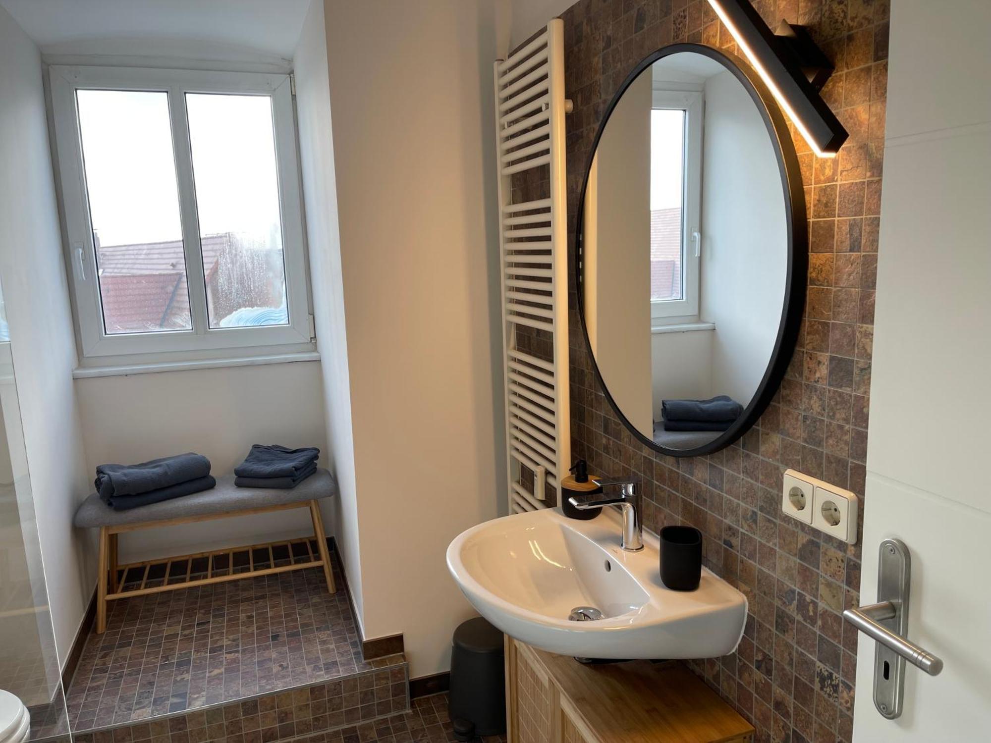 Apartments Am Bahnhof Stralsund Kamer foto