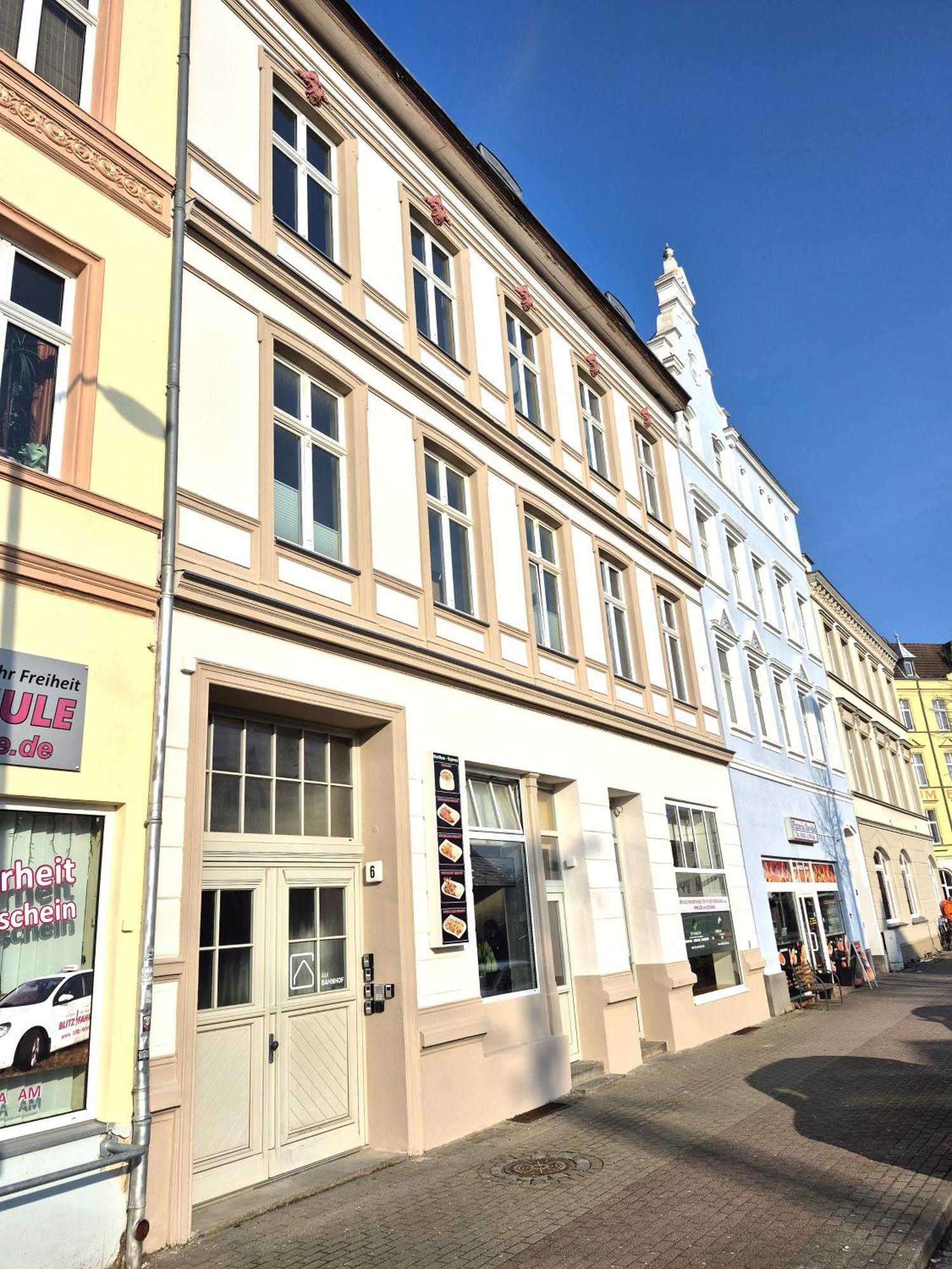 Apartments Am Bahnhof Stralsund Buitenkant foto